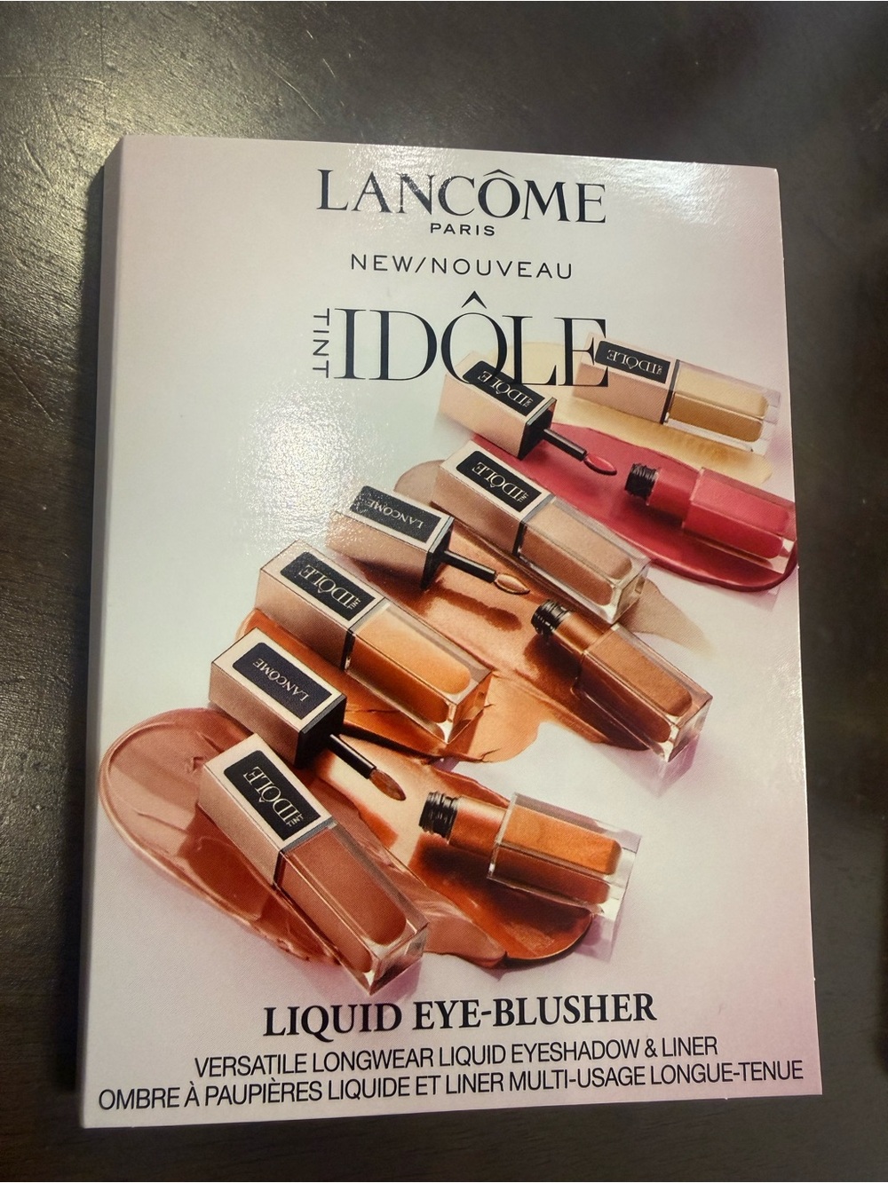Lancome Liquid Eyes Blusher Liquid Eyeshadow and Liner (tster)